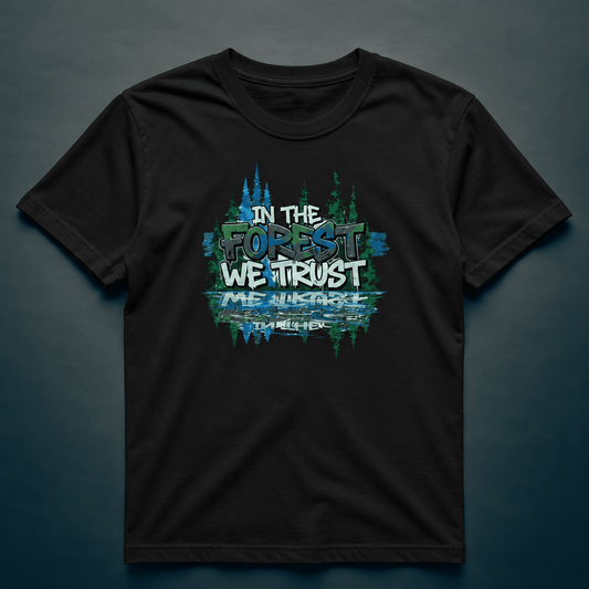 In The Forest We Trust - T-shirt - Rather Be In Finland