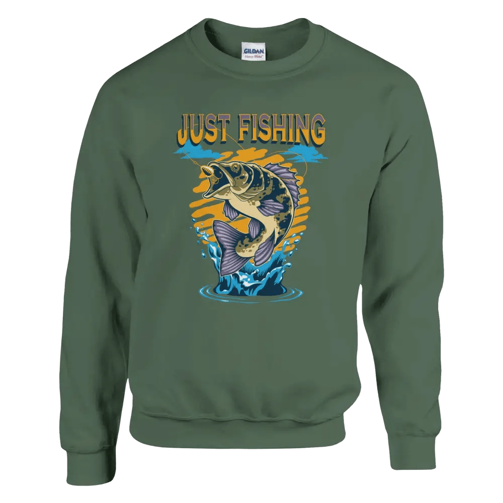 Just Fishing - Sweatshirt - Rather Be In Finland