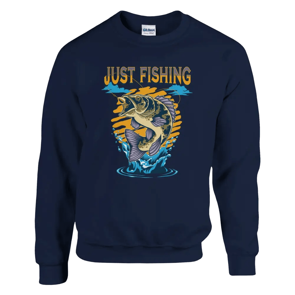 Just Fishing - Sweatshirt - Rather Be In Finland