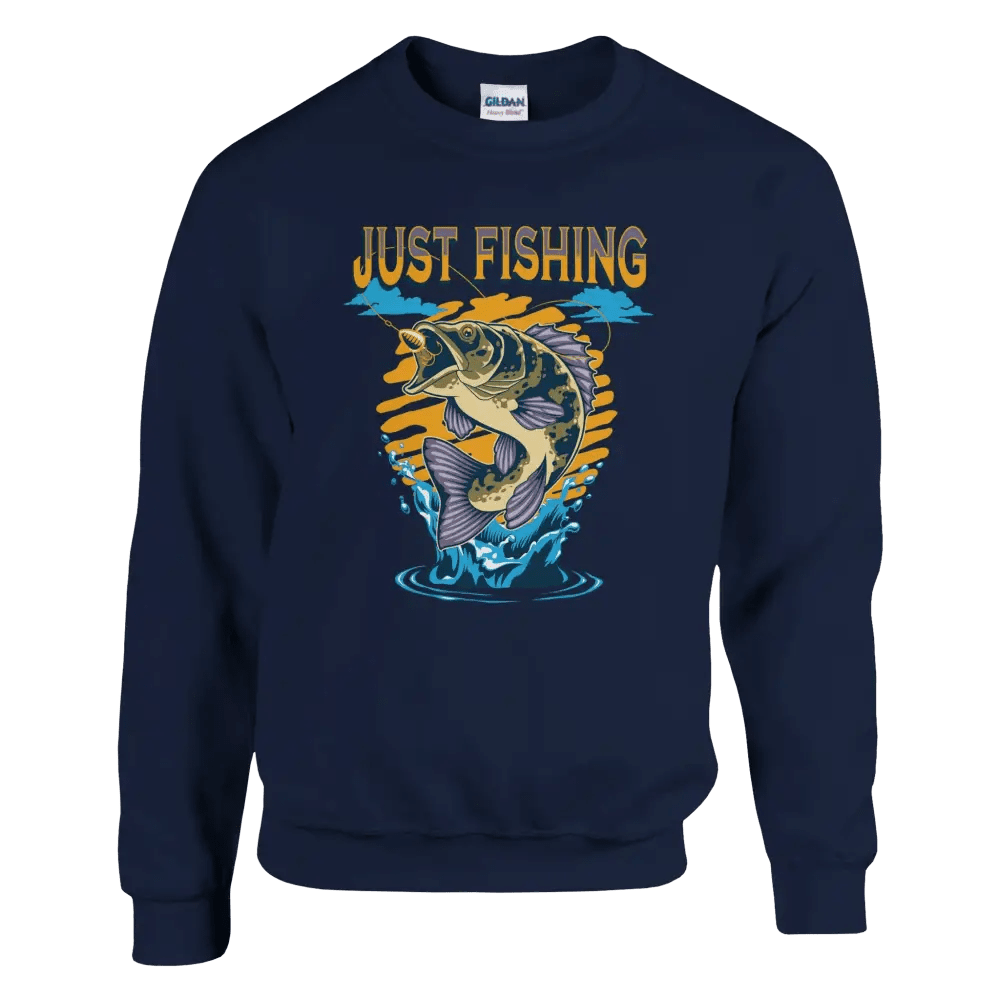 Just Fishing - Sweatshirt - Rather Be In Finland