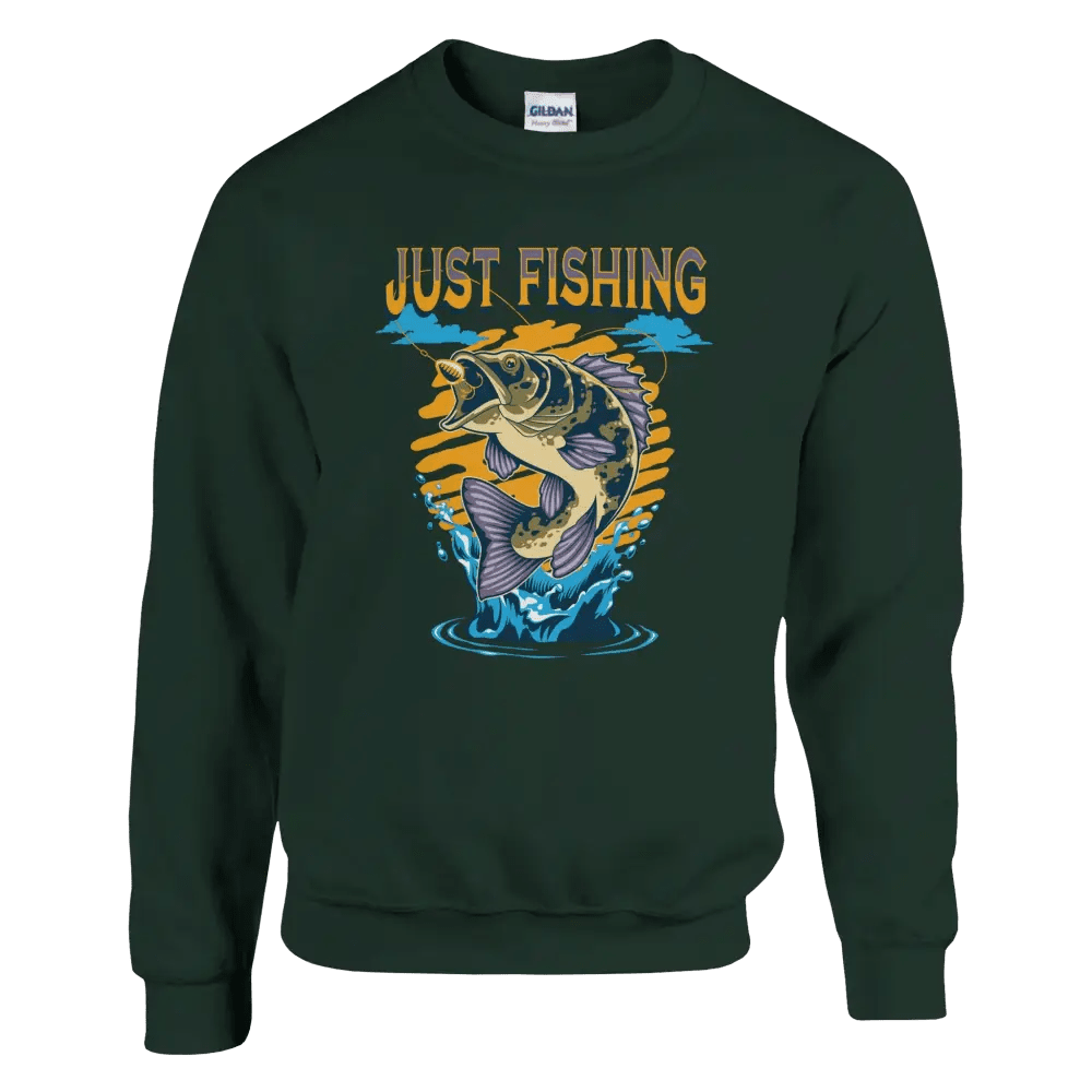 Just Fishing - Sweatshirt - Rather Be In Finland