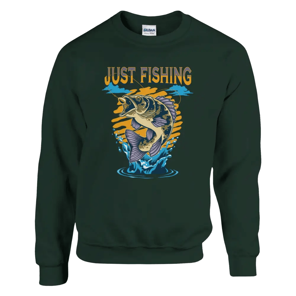 Just Fishing - Sweatshirt - Rather Be In Finland