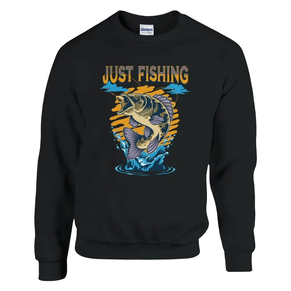 Just Fishing - Sweatshirt - Rather Be In Finland