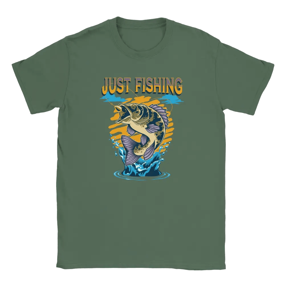 Just Fishing - T-shirt - Rather Be In Finland