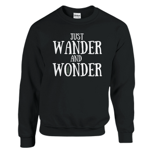Photo du produit : sweat-shirt au motif « Just Wander and Wonder » de Rather Be in Finland