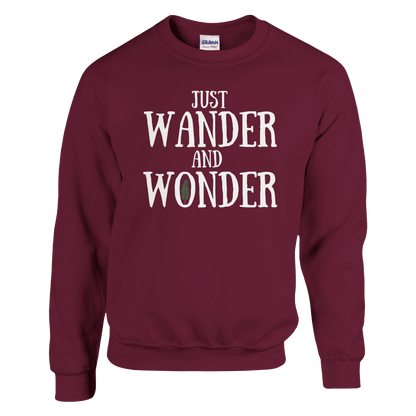 Just Wander and Wonder - Sweatshirt - Rather Be In Finland