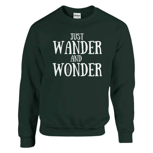 Just Wander and Wonder - Sweatshirt - Rather Be In Finland