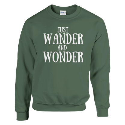 Just Wander and Wonder - Sweatshirt - Rather Be In Finland