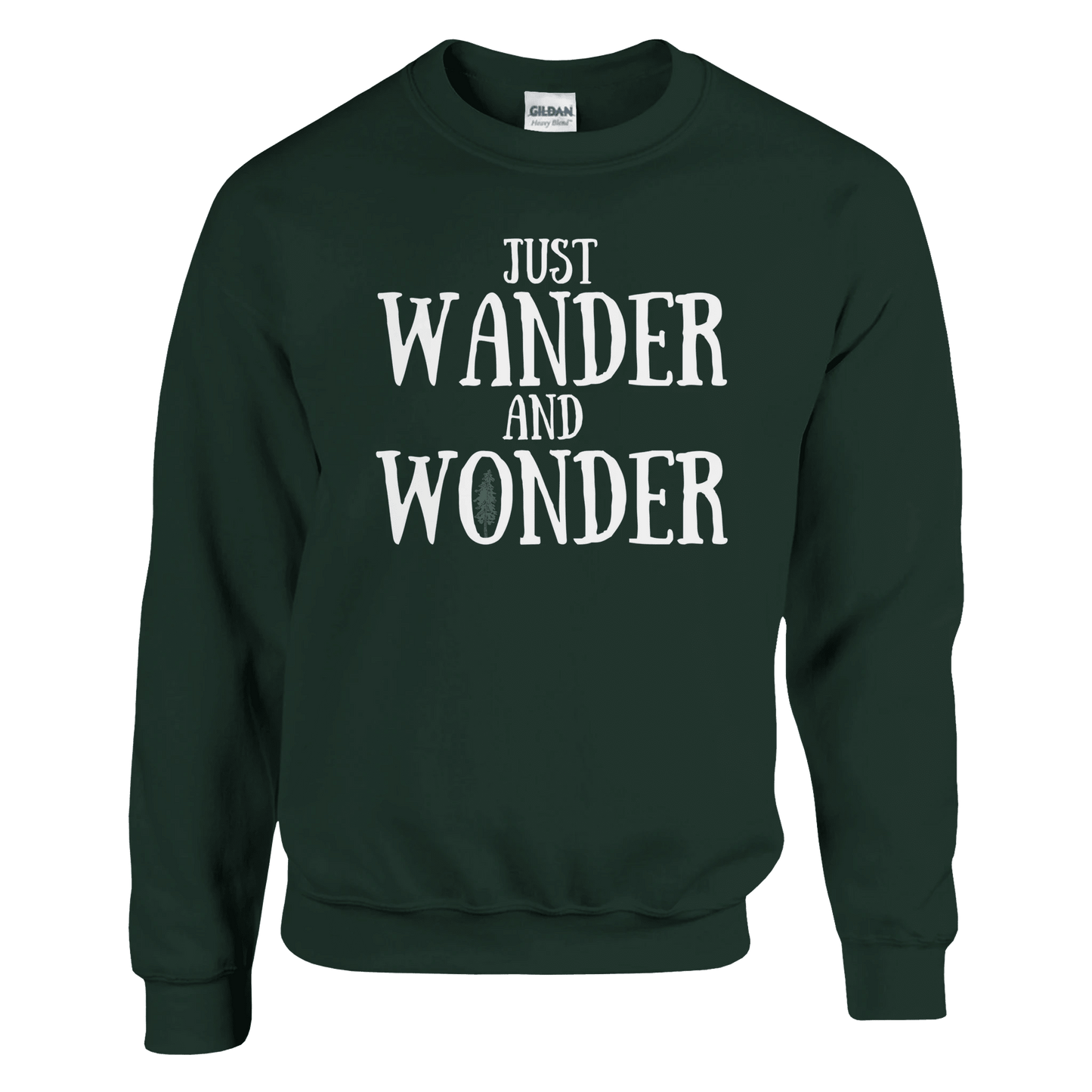 Just Wander and Wonder - Sweatshirt - Rather Be In Finland
