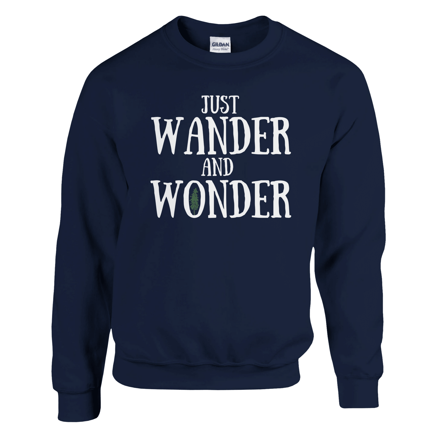 Just Wander and Wonder - Sweatshirt - Rather Be In Finland