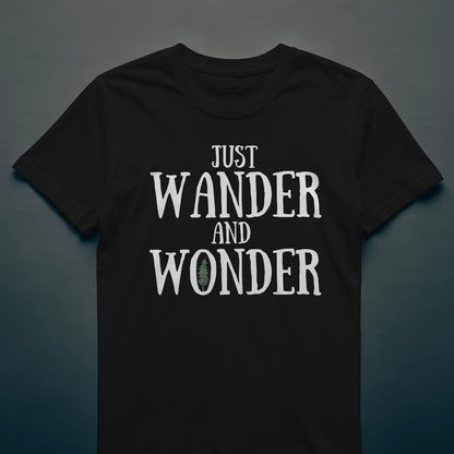 Just Wander and Wonder - T-shirt - Rather Be In Finland