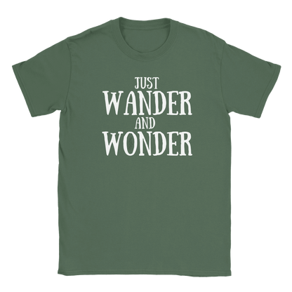 Just Wander and Wonder - T-shirt - Rather Be In Finland