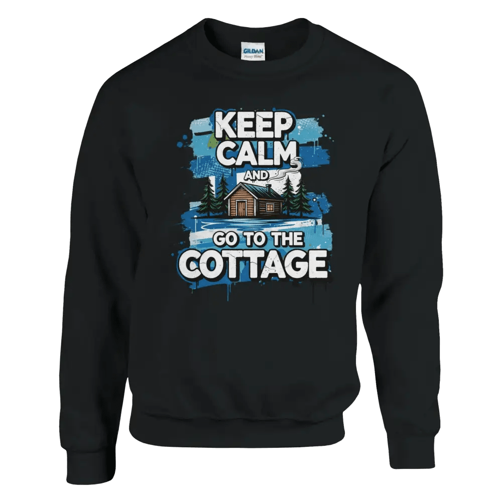 Keep Calm And Go To The Cottage - Sweatshirt - Rather Be In Finland
