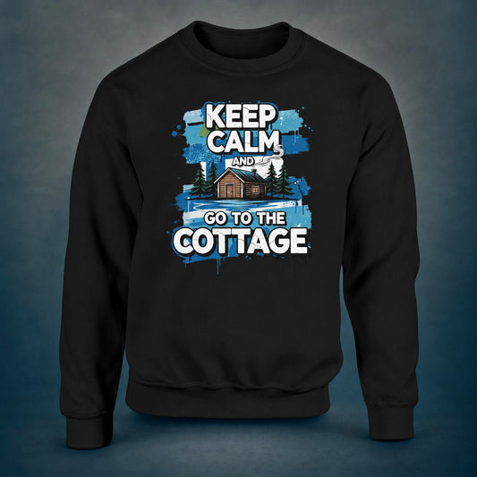Keep Calm And Go To The Cottage - Sweatshirt - Rather Be In Finland