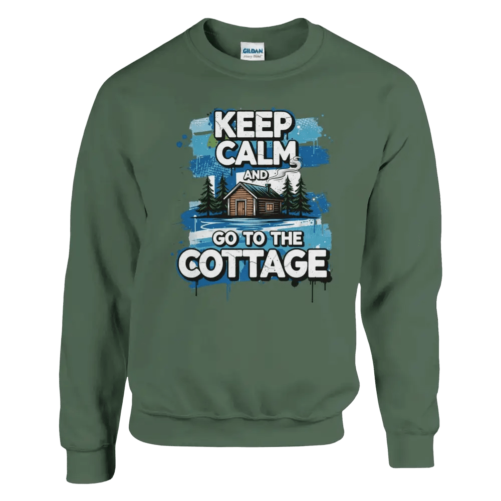 Keep Calm And Go To The Cottage - Sweatshirt - Rather Be In Finland