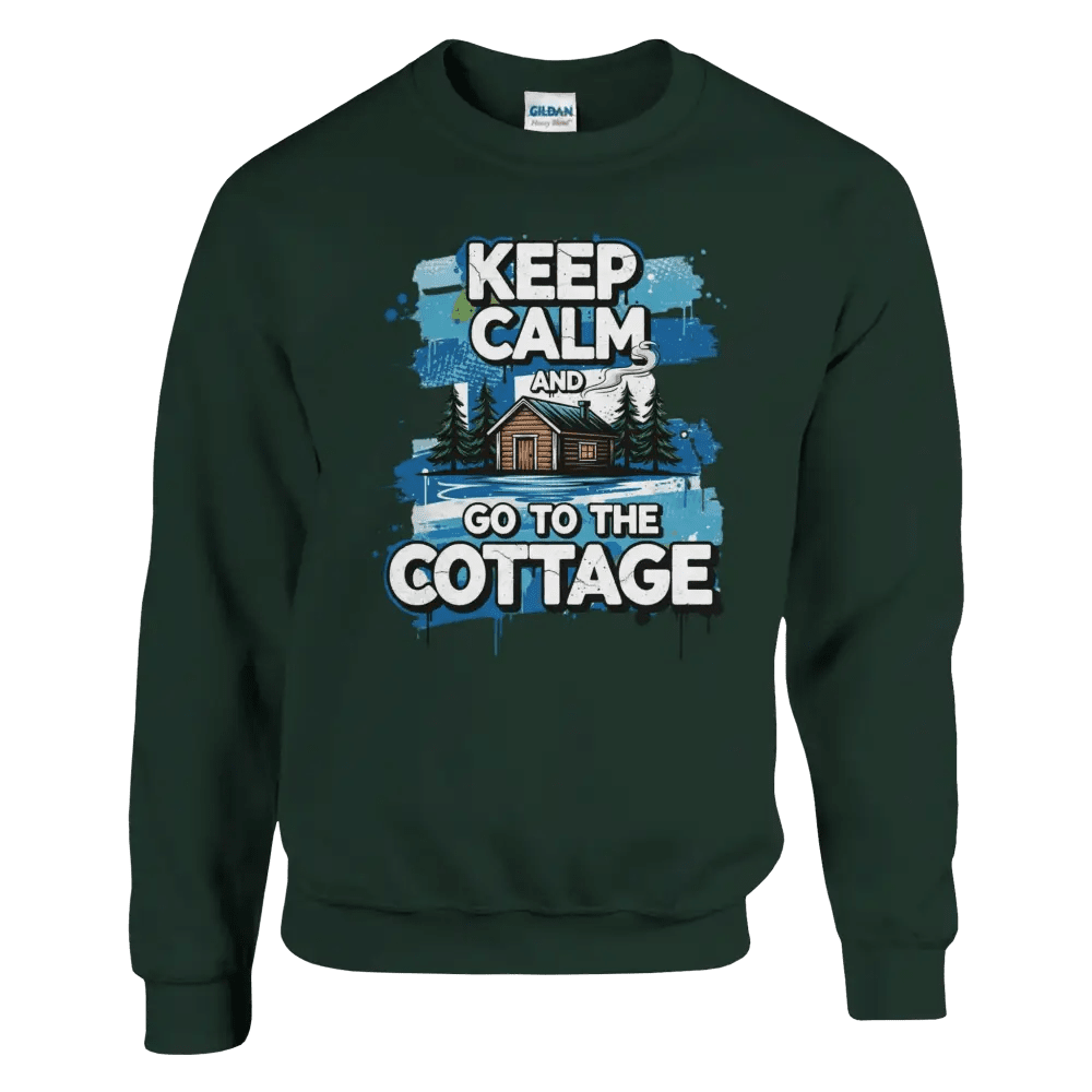 Keep Calm And Go To The Cottage - Sweatshirt - Rather Be In Finland