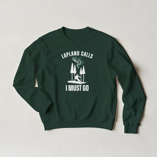 Lapland Calls I Must Go – Ski Edition Finland - Sweatshirt - Rather Be In Finland