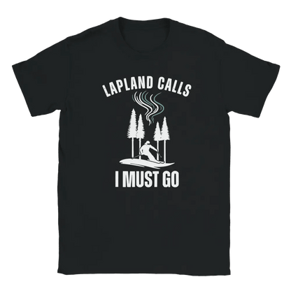 Lapland Calls I Must Go – Ski Edition Finland - T-shirt - Rather Be In Finland