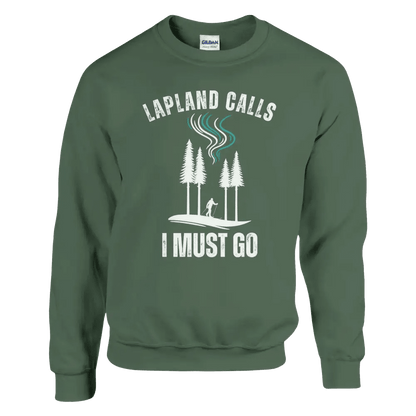 Lapland Calls - I Must Go - Skier Edition - Sweatshirt - Rather Be In Finland