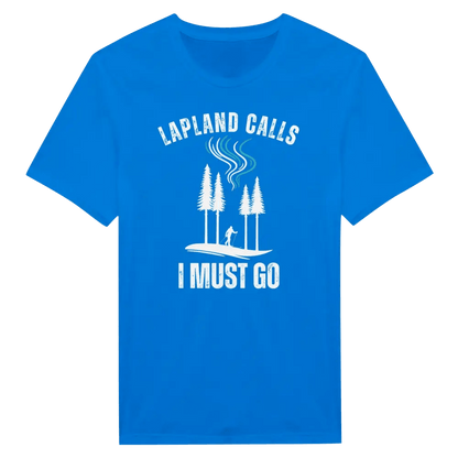 Lapland Calls - I Must Go - Skier Edition - T-shirt - Rather Be In Finland
