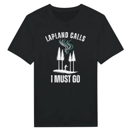 Lapland Calls - I Must Go - Skier Edition - T-shirt - Rather Be In Finland
