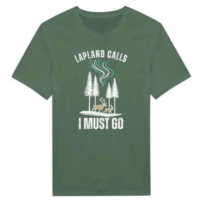 Lapland Calls – I Must Go - T-shirt - Rather Be In Finland