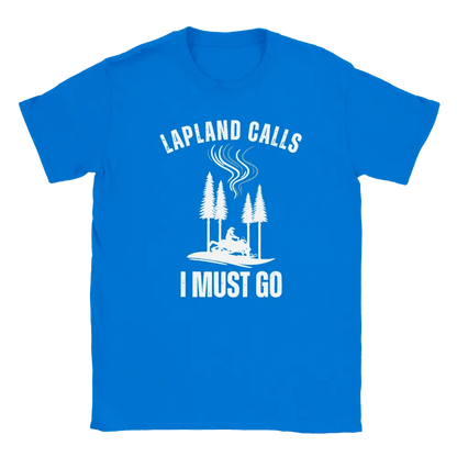 Lapland Calls - Skidoo Edition - T-shirt - Rather Be In Finland