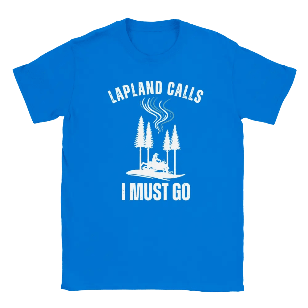 Lapland Calls - Skidoo Edition - T-shirt - Rather Be In Finland