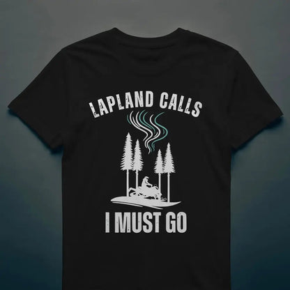 Lapland Calls - Skidoo Edition - T-shirt - Rather Be In Finland