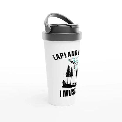 Lapland Calls - Sled Edition - Stainless Steel Travel Mug - Rather Be In Finland