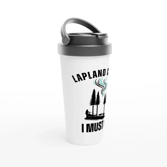 Lapland Calls - Sled Edition - Stainless Steel Travel Mug - Rather Be In Finland
