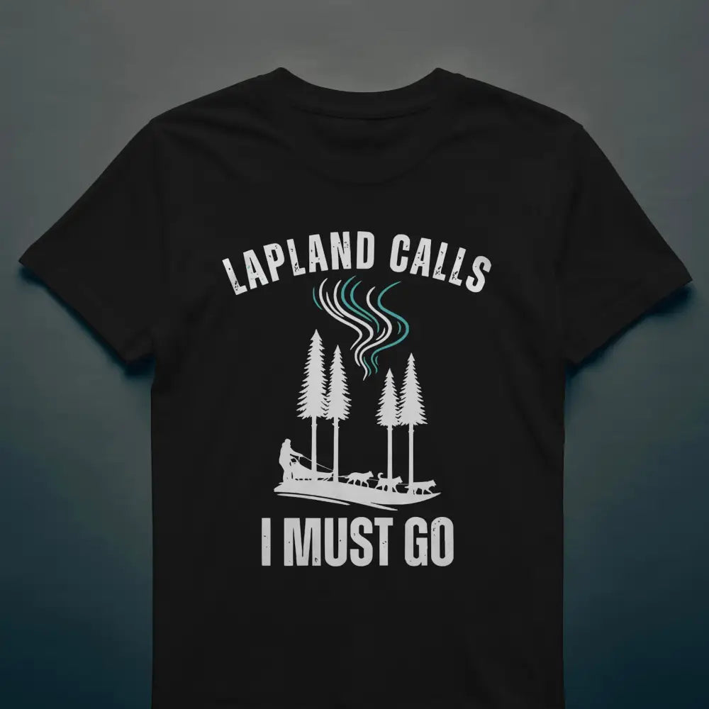 Lapland Calls - Sled edition - T-shirt - Print Material - Rather Be In Finland