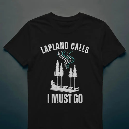 Lapland Calls - Sled edition - T-shirt - Print Material - Rather Be In Finland