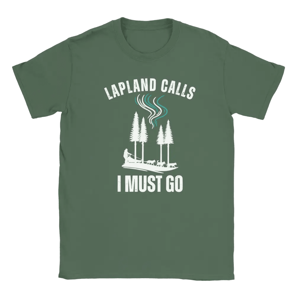 Lapland Calls - Sled edition - T-shirt - Rather Be In Finland