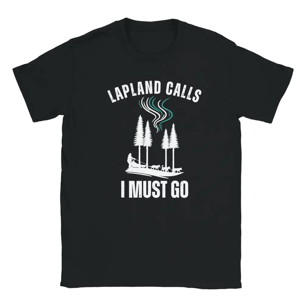 Lapland Calls - Sled edition - T-shirt - Rather Be In Finland