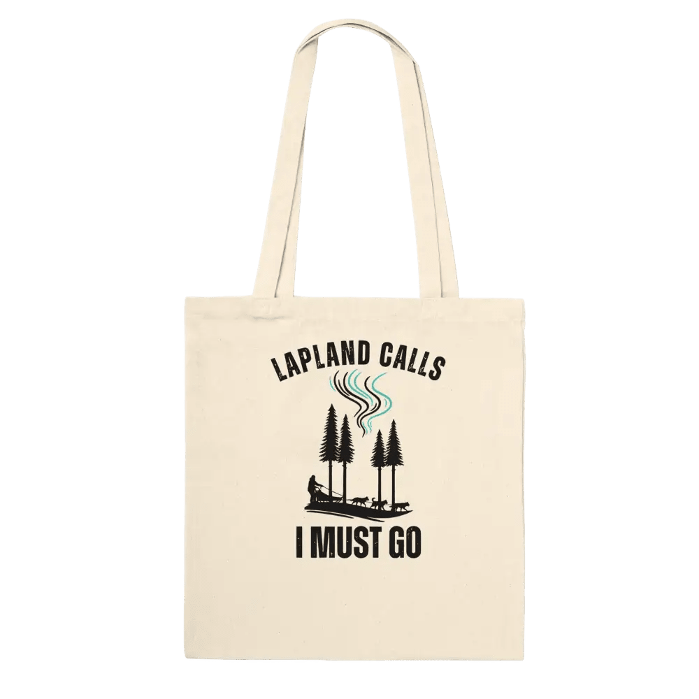 Lapland Calls - Sled Edition - Tote Bag - Rather Be In Finland