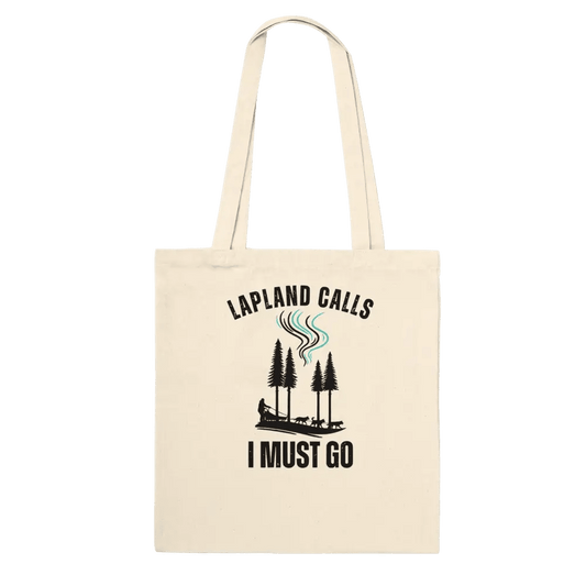 Lapland Calls - Sled Edition - Tote Bag - Rather Be In Finland