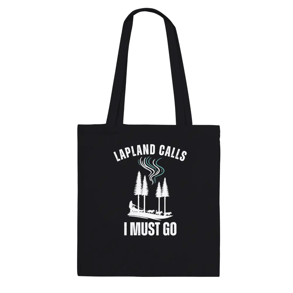 Lapland Calls - Sled Edition - Tote Bag - Rather Be In Finland