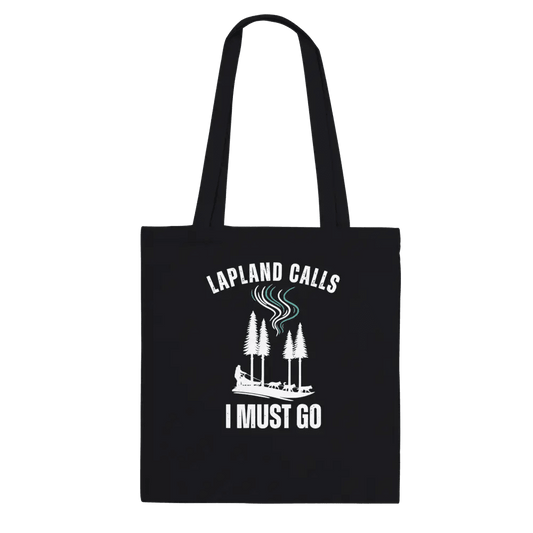 Lapland Calls - Sled Edition - Tote Bag - Rather Be In Finland