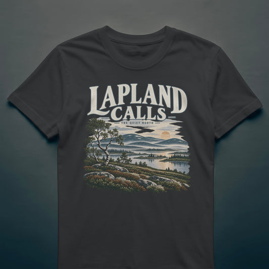 Lapland Calls “The Quiet North” - T-shirt - Rather Be In Finland
