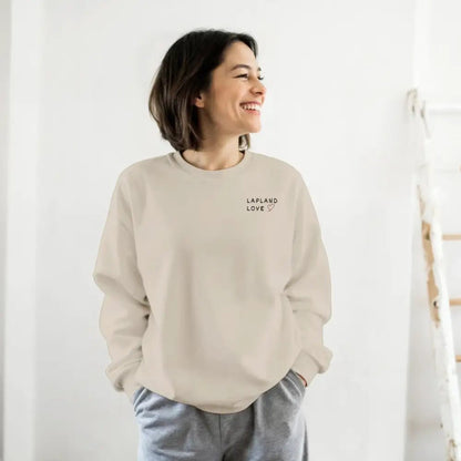 Lapland Love - Embroidered - Sweatshirt - Rather Be In Finland