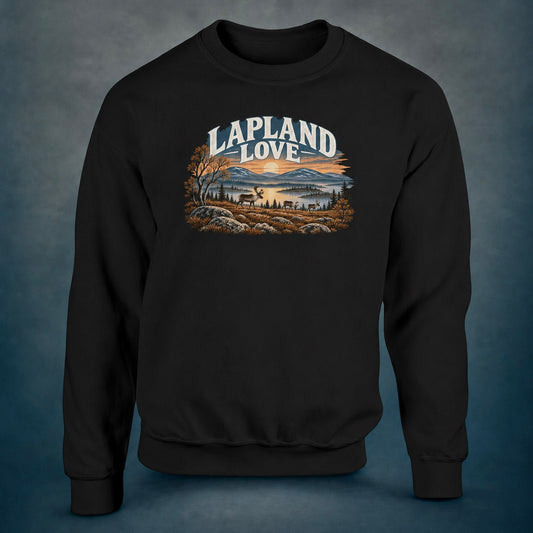Lapland Love Finnish Reindeer - Sweatshirt - Rather Be In Finland