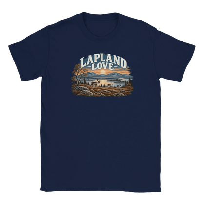 Lapland Love Finnish Reindeer - T-shirt - Rather Be In Finland