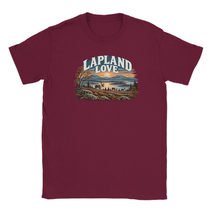 Lapland Love Finnish Reindeer - T-shirt - Rather Be In Finland