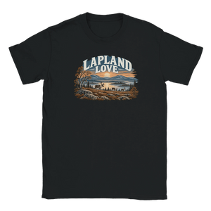 Lapland Love Finnish Reindeer - T-shirt - Rather Be In Finland