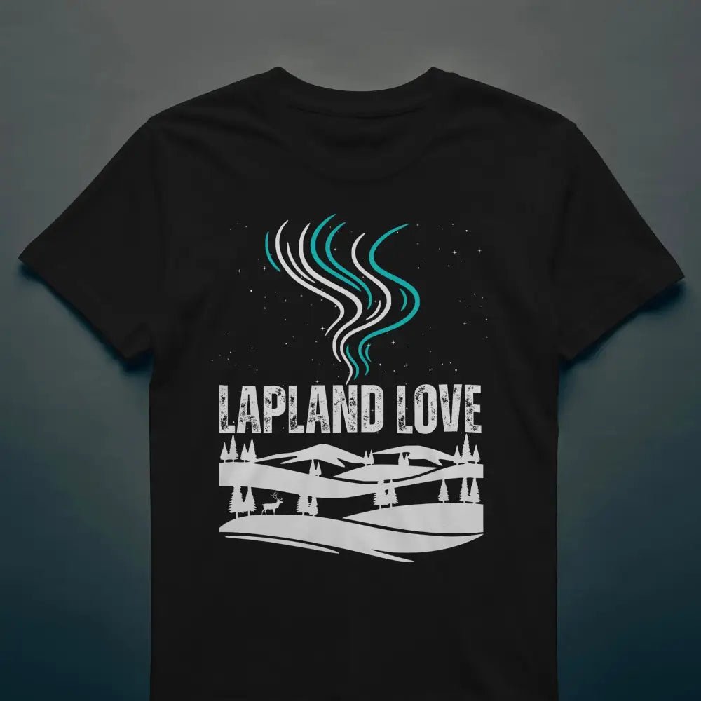 Lapland Love - Northern Lights - T-shirt - Rather Be In Finland