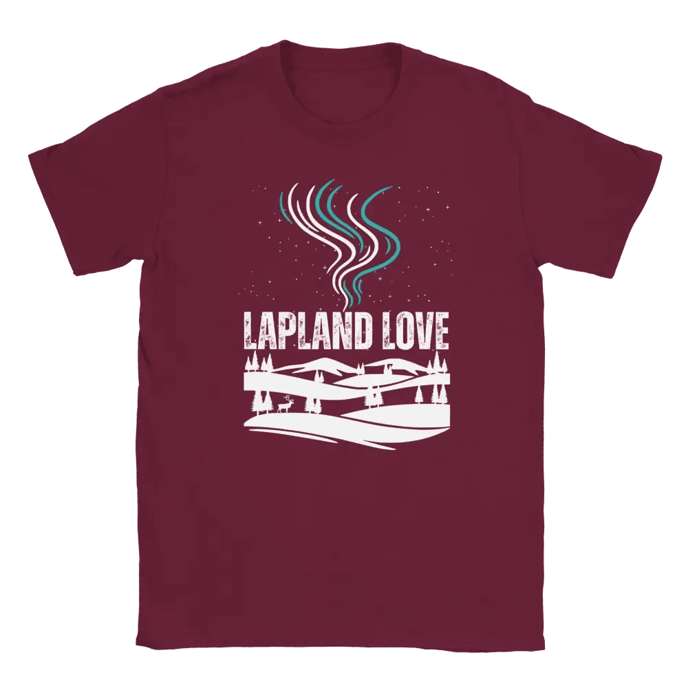 Lapland Love - Northern Lights - T-shirt - Rather Be In Finland
