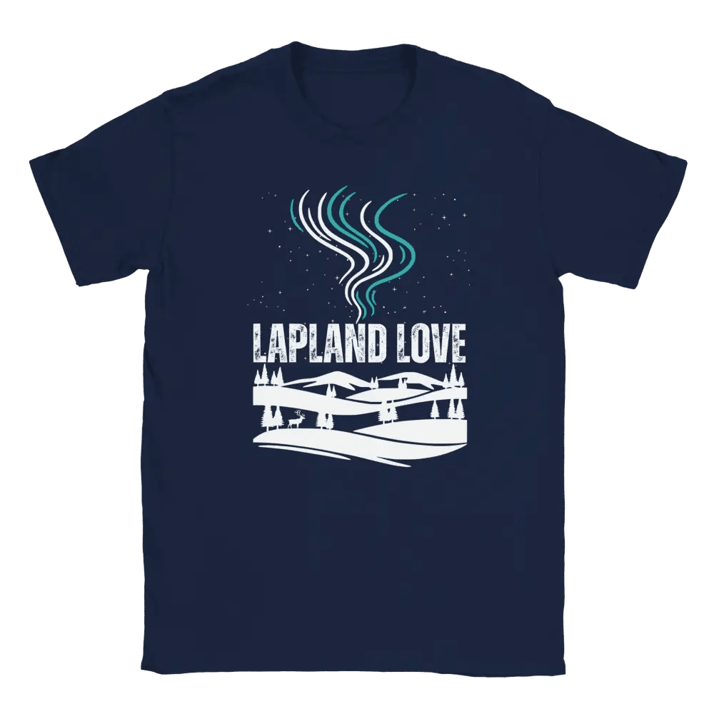 Lapland Love - Northern Lights - T-shirt - Rather Be In Finland