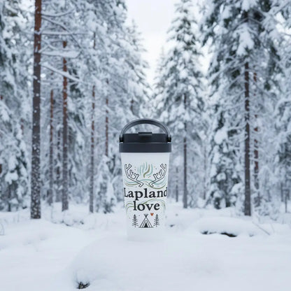 Lapland Love - Stainless Steel Travel Mug - Print Material - Rather Be In Finland €39.95