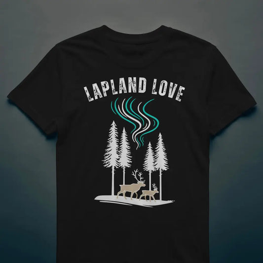 Lapland Love – T-Shirt - Print Material - Rather Be In Finland
